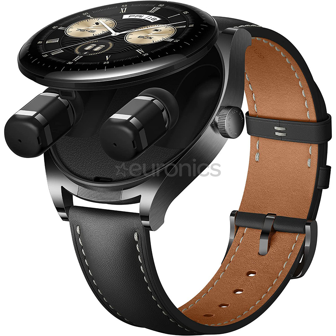 Huawei Watch Buds, melna - Viedpulkstenis