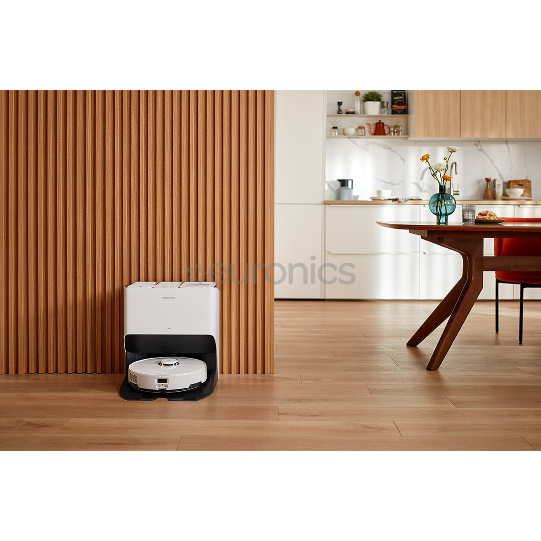 Roborock S8 Pro Ultra, Wet & Dry, balta - Robots putekļu sūcējs