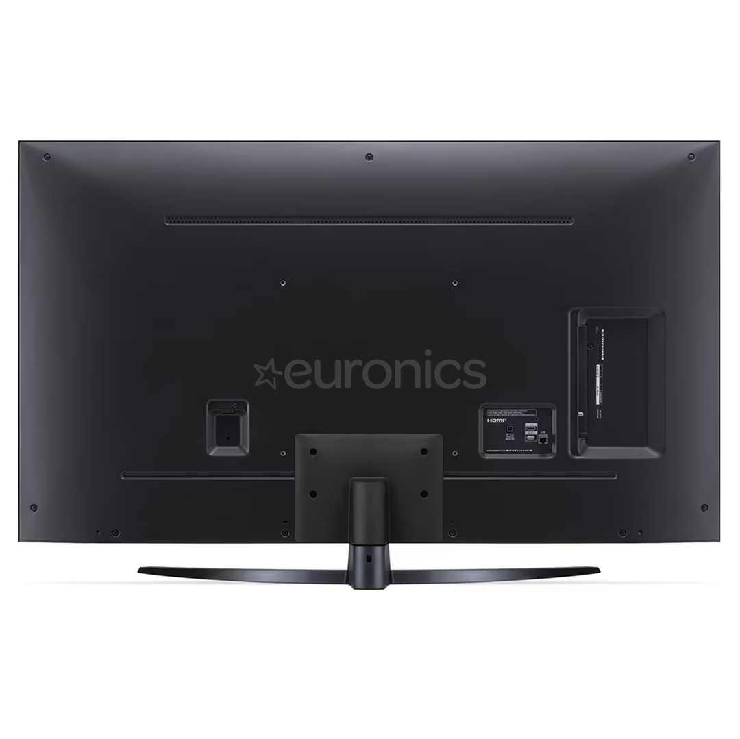 LG NANO763QA, 50'', Ultra HD, LED LCD, NanoCell, central stand, black - TV
