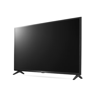LG UQ7500, 43", Ultra HD, LED LCD, feet apart, black - TV