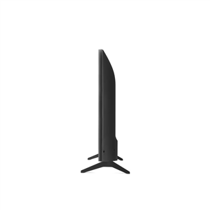 LG UQ7500, 43", Ultra HD, LED LCD, feet apart, black - TV