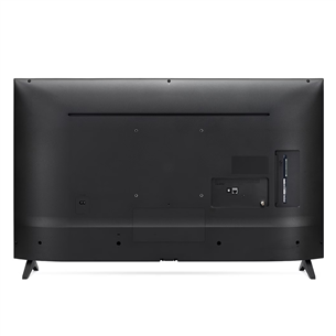 LG UQ7500, 43", Ultra HD, LED LCD, feet apart, black - TV