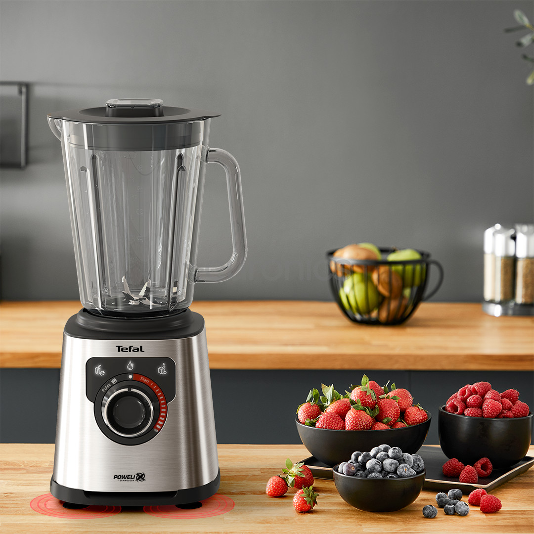 Tefal PerfectMix +, 1200 Вт, серый - Высокоскоростной блендер