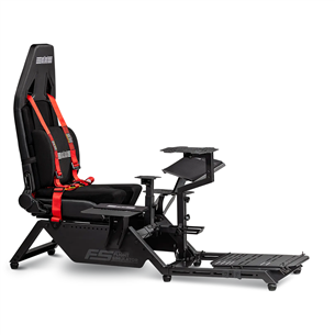 Next level Racing Flight Simulator, melna - Krēsls spēlēm