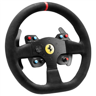Thrustmaster 599XX EVO 30 Wheel Add-On Alcantara Edition, melna - Spēļu kontrolieris stūre