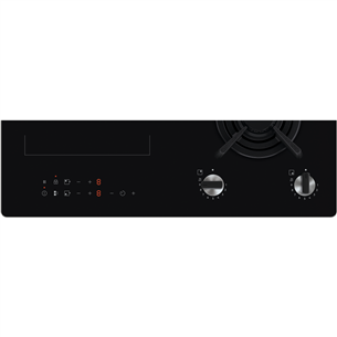 Electrolux, width 60 cm, black - Built-in Induction & Gas Hob