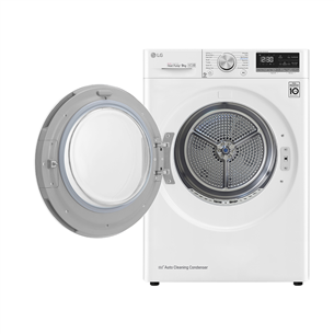 LG, Heat pump, 9 kg, depth 66 cm - Clothes dryer