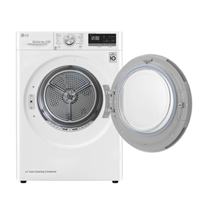 LG, Heat pump, 9 kg, depth 66 cm - Clothes dryer