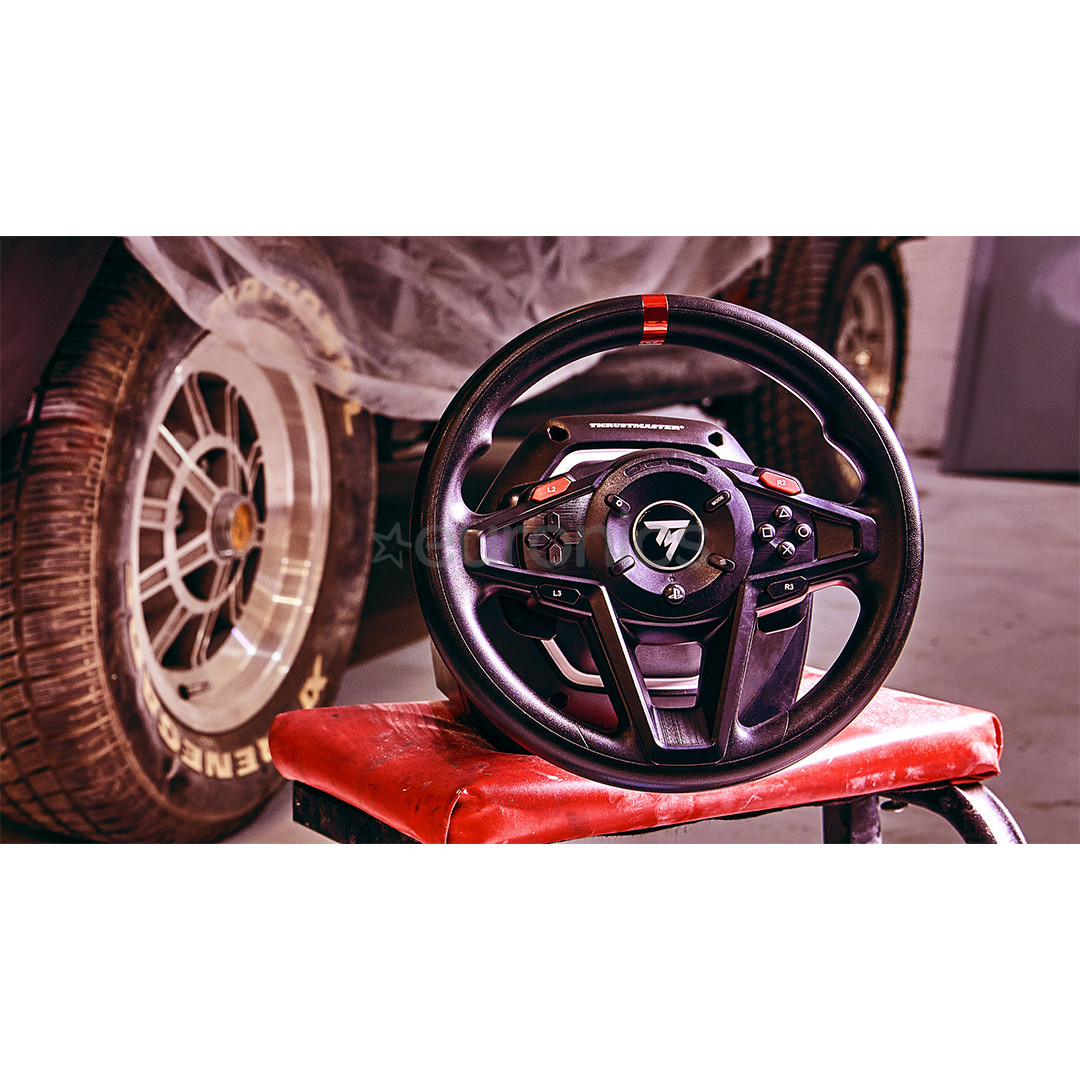 Thrustmaster T-128, PC, PS4, PS5, черный - Руль