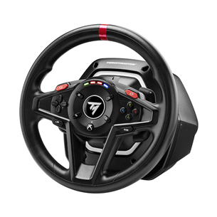 Thrustmaster T-128, PC, Xbox, melna - Spēļu kontrolieris stūre