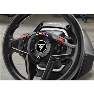 Thrustmaster T-128, PC, Xbox, melna - Spēļu kontrolieris stūre