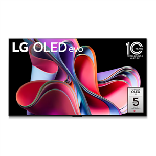 LG evo G3, 77", OLED, Ultra HD, pelēka - Televizors