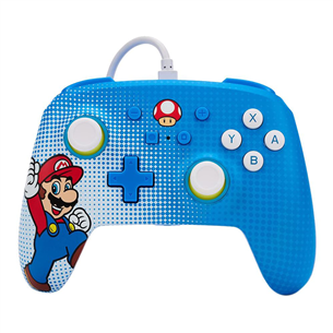 PowerA Enhanced for Nintendo Switch, Mario Pop Art - Kontrolieris 617885027338