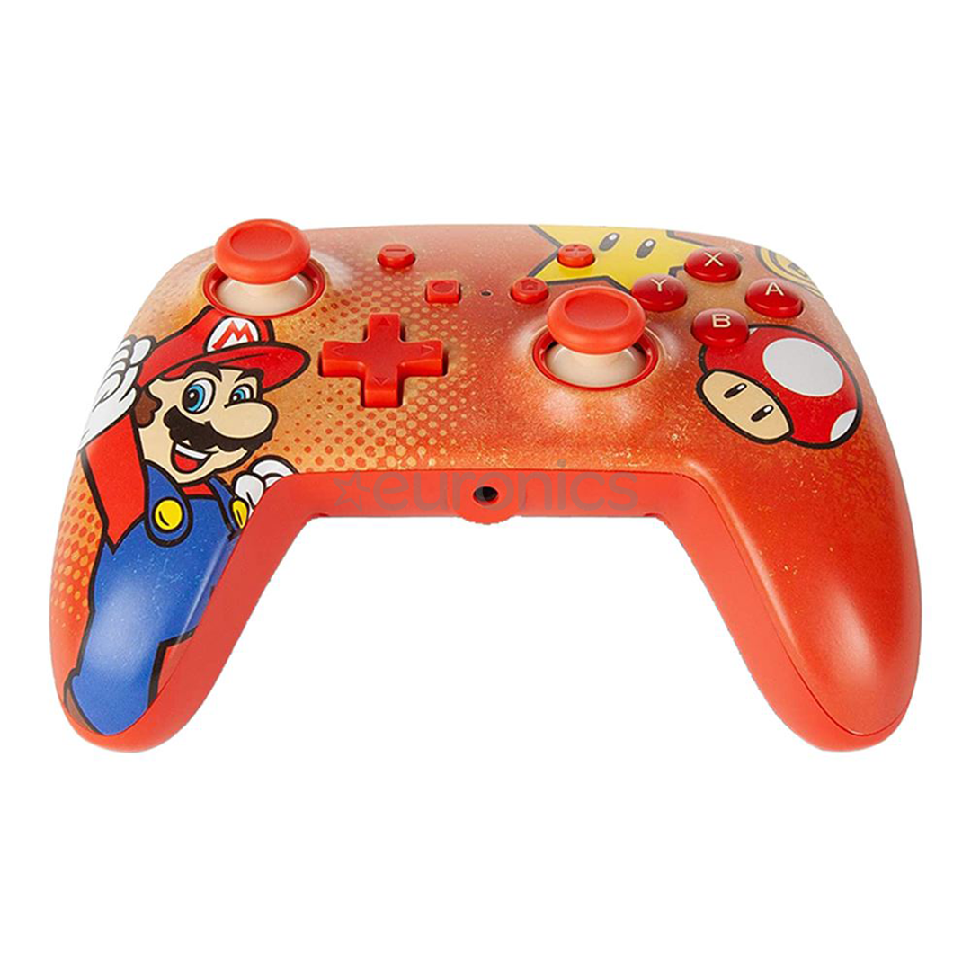 PowerA Enhanced for Nintendo Switch, Mario Vintage - Пульт