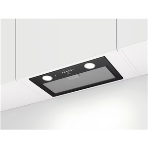 Electrolux 700 Group, 600 m³/h, width 54 cm, black - Built-in Cooker Hood