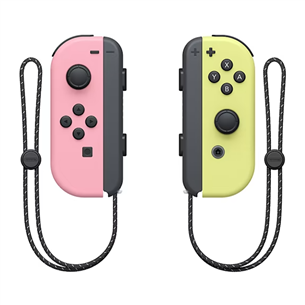 Nintendo Joy-Con, rozā/dzeltena - Bezvadu kontrolieris 045496431686