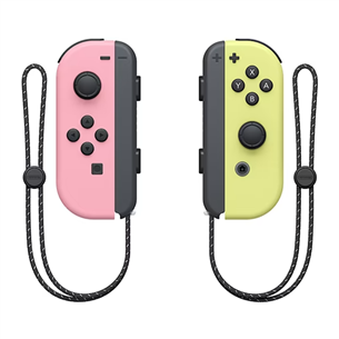 Nintendo Joy-Con, rozā/dzeltena - Bezvadu kontrolieris