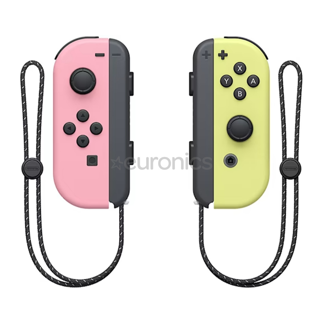 Nintendo Joy-Con, rozā/dzeltena - Bezvadu kontrolieris