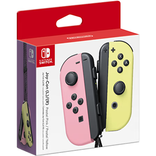 Nintendo Joy-Con, rozā/dzeltena - Bezvadu kontrolieris