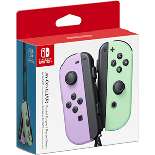 Nintendo Joy-Con, сиреневый и зеленый - Игровые пульты