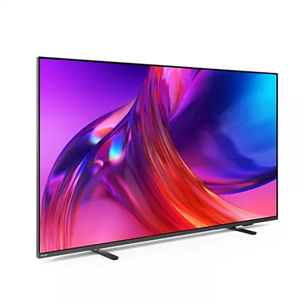 Philips The One 8518, 65", LED LCD, Ultra HD, боковые ножки, серый - Телевизор