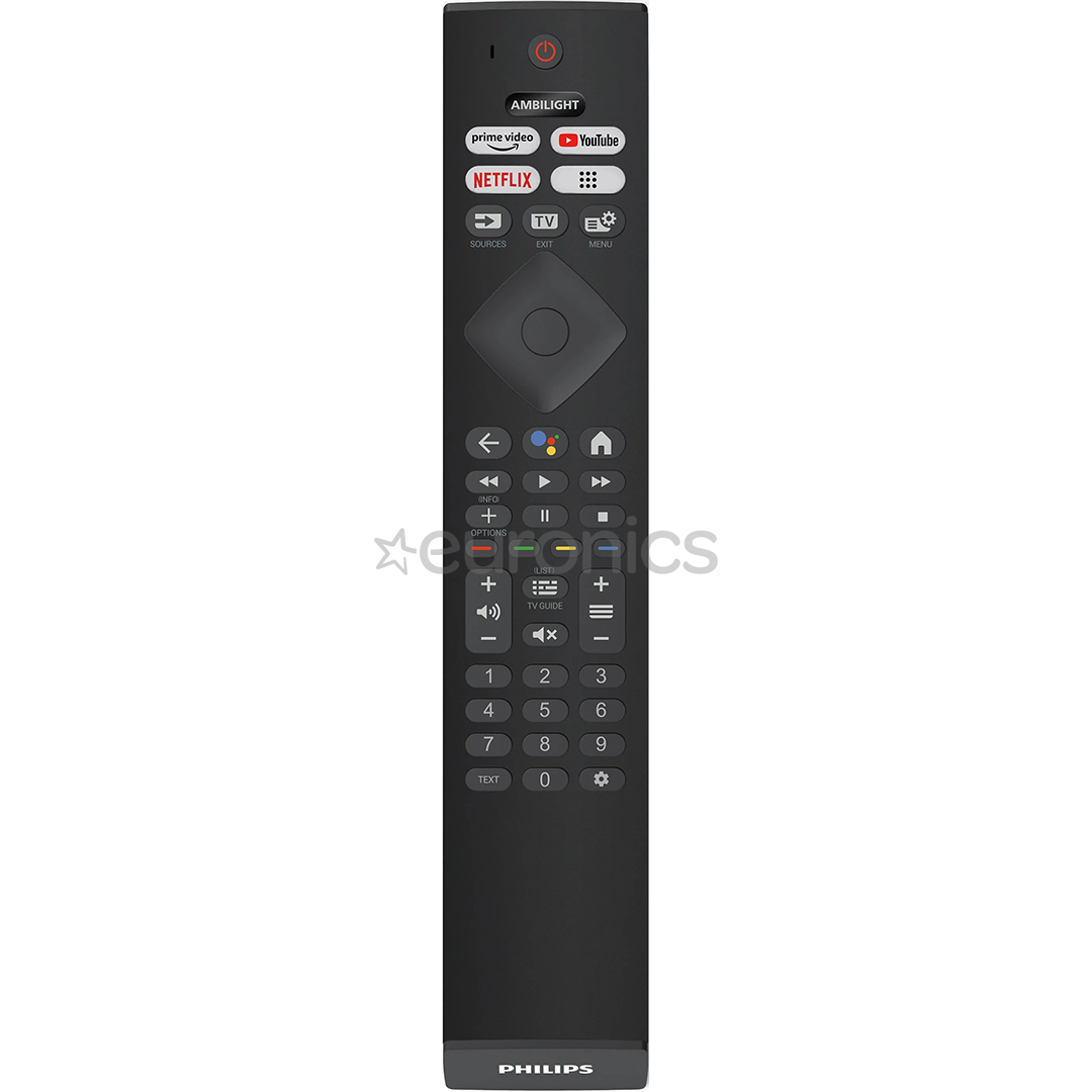Philips The One 8818, 50", LED LCD, Ultra HD, centra statīvs, pelēka - Televizors