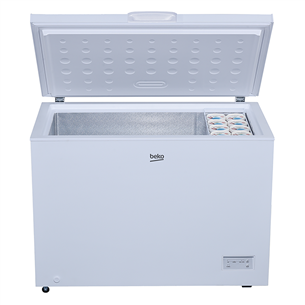 Beko, 308 L, augstums 85 cm, balta - Lādes tipa saldētava