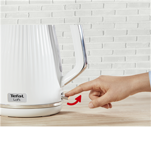 Tefal Loft, 1.7 L, white - Kettle