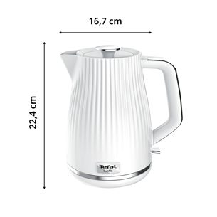 Tefal Loft 1.7 L, balta - Tējkanna