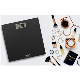 Tefal Premiss, up to 150 kg, black - Bathroom scale