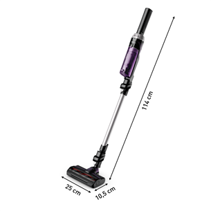 Tefal X-Nano Essential, violeta - Bezvadu putekļu sūcējs