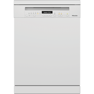 Miele, AutoDos, 14 комплектов посуды, белый - Отдельностоящая посудомоечная машина G7110SC