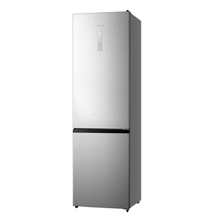 Hisense, NoFrost, 336 L, 201 cm, inox - Refrigerator
