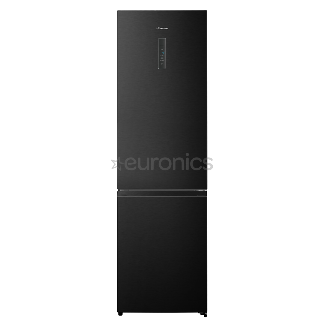 Hisense, NoFrost, 336 L, 201 cm, black Refrigerator, RB440N4AFE