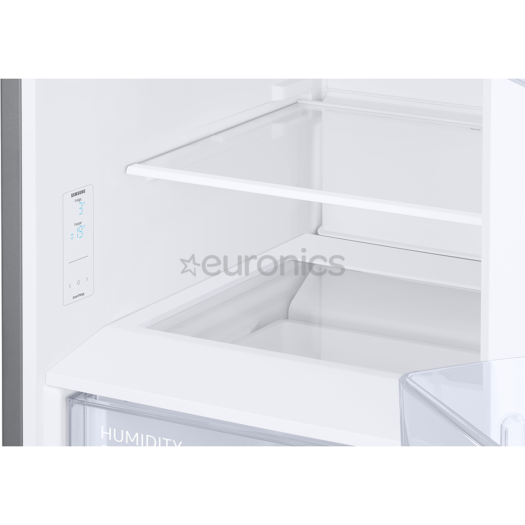 Samsung, NoFrost, 390 L, augstums 203 cm, sudraba - Ledusskapis