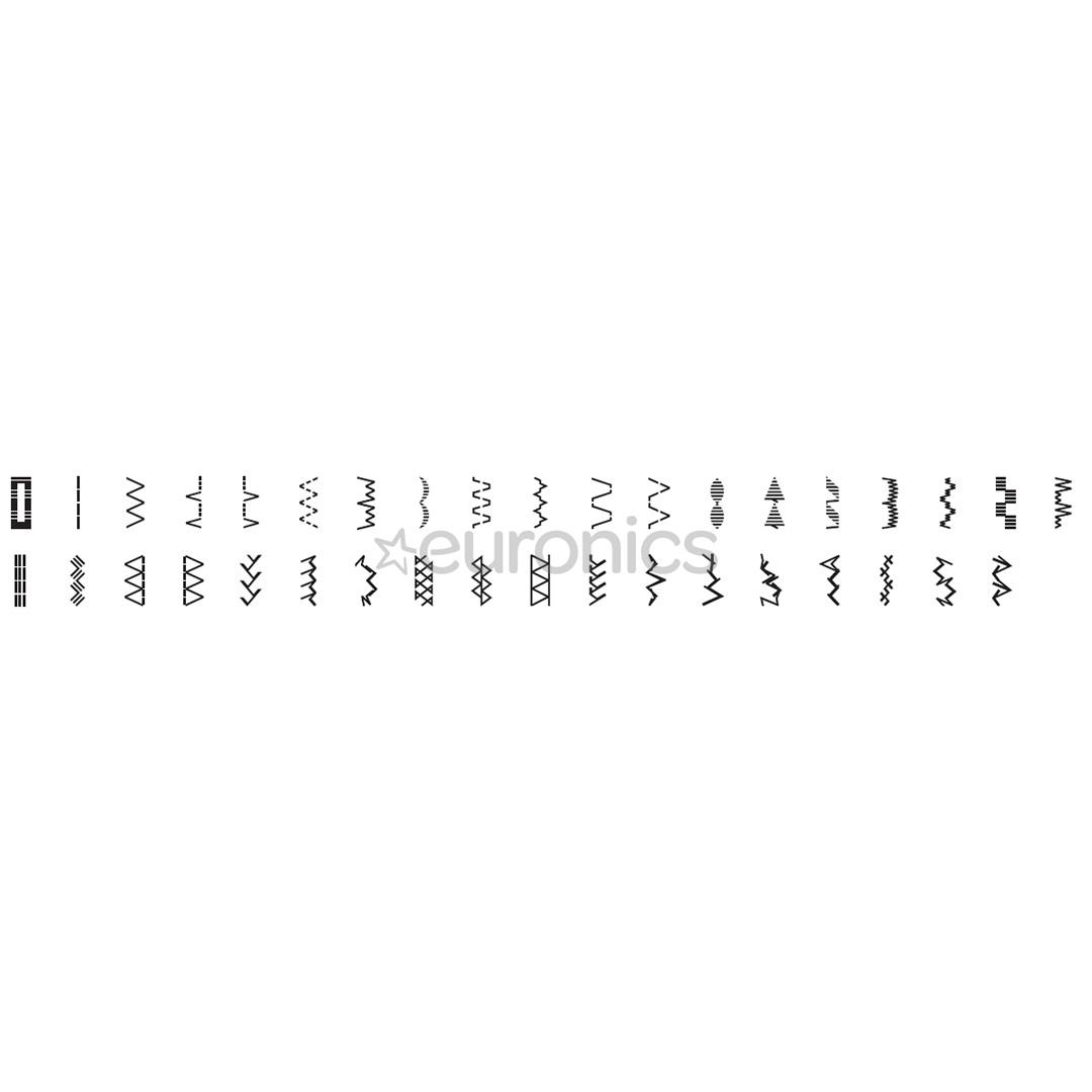 Brother, white/blue - Sewing machine