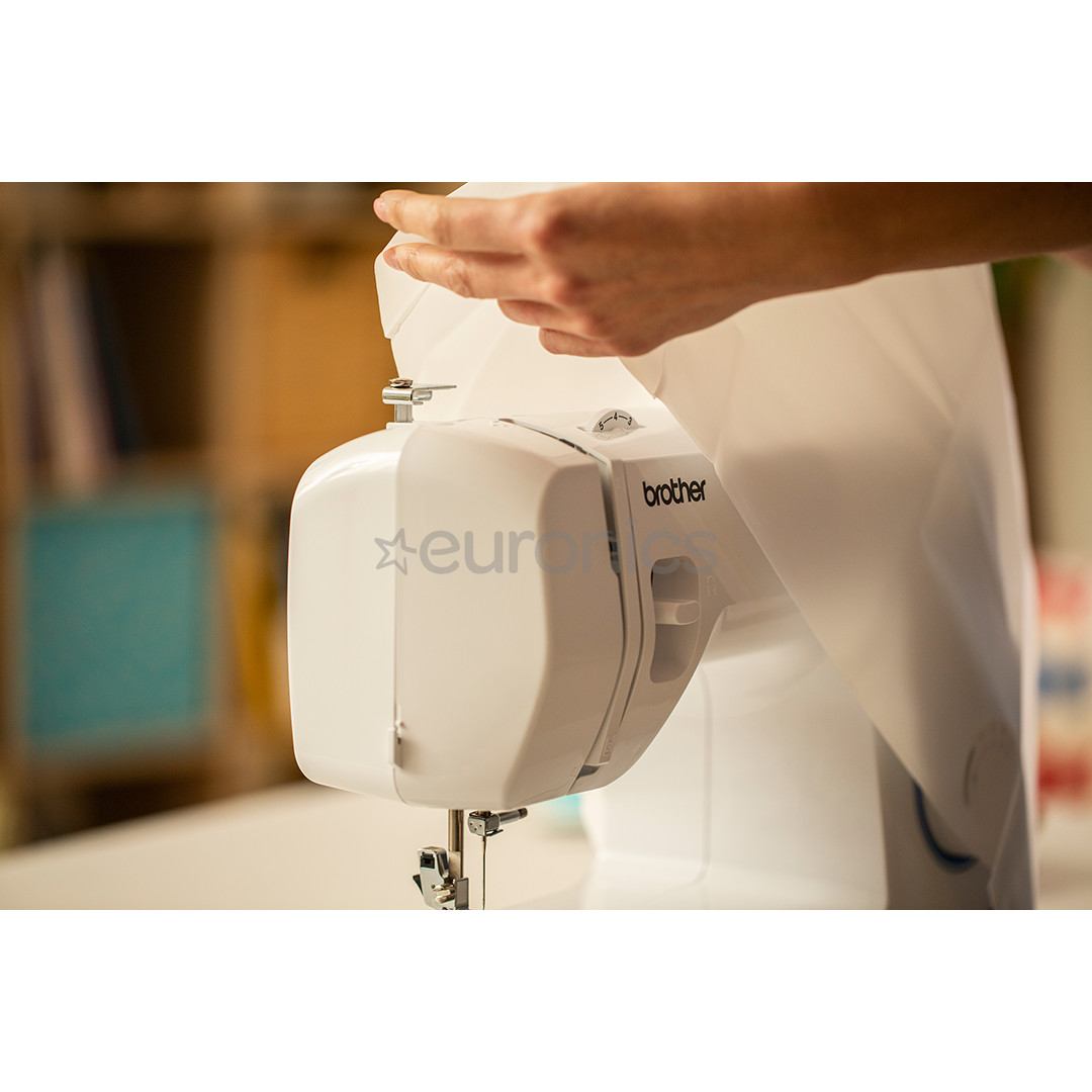 Brother, белый/синий - Швейная машина