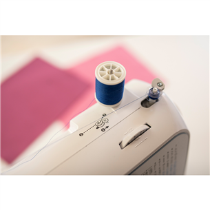 Brother, white/blue - Sewing machine
