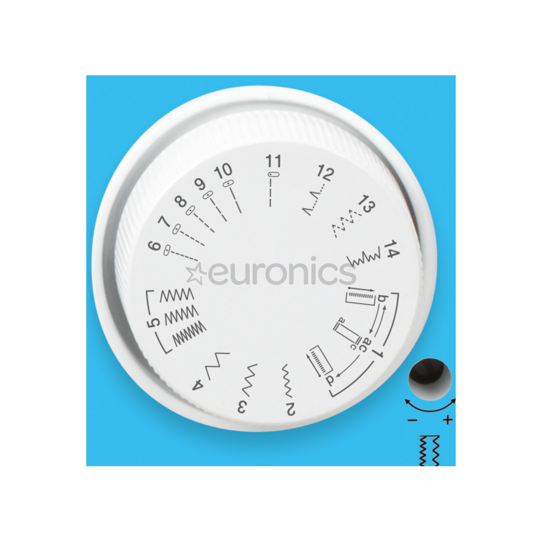 Brother, balta/zila - Šujmašīna