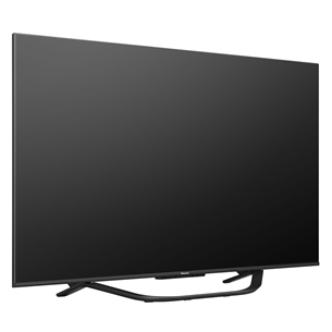 Hisense U7KQ, 65'', Ultra HD, Mini LED, central stand, black - TV