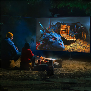 XGIMI Halo+, Full HD, Smart TV, iebūvēts akumulators, pelēka - Projektors