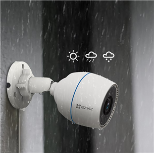 EZVIZ H3c, Wi-Fi, белый - Умная наружная камера видеонаблюдения