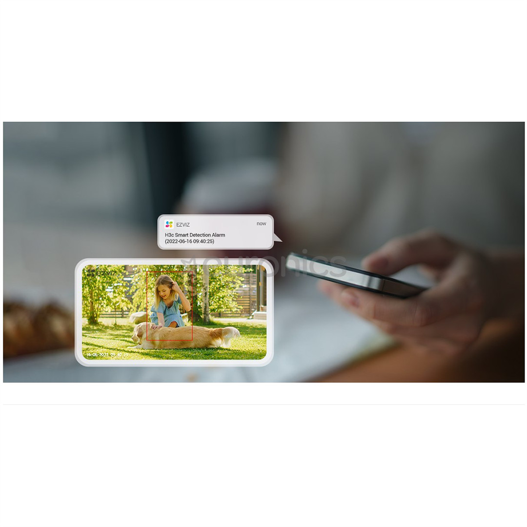 EZVIZ H3c, Wi-Fi, balta - IP kamera