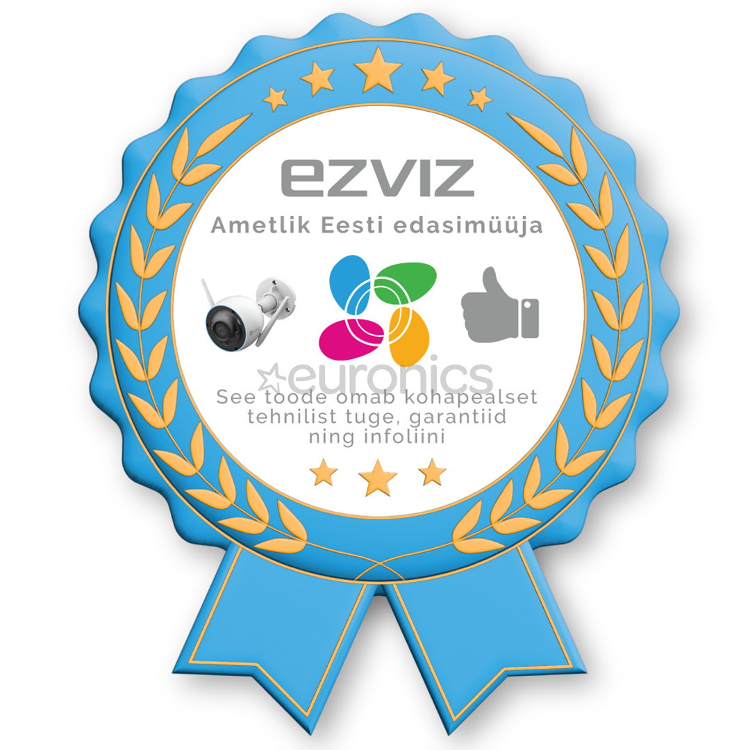 EZVIZ H6C, 2 MP, WiFi, обнаружение людей, ночной режим, белый - Поворотная камера