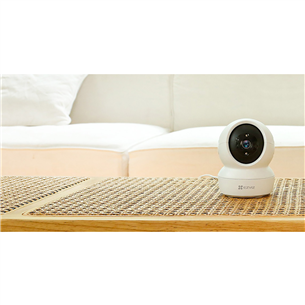 EZVIZ H6C, 4 MP, WiFi, human detection, night vision, white - Smart Wi-Fi Pan & Tilt Camera