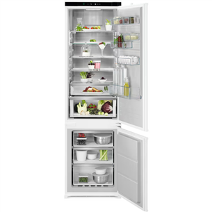 AEG NoFrost, 269 л, высота 189 см - Интегрируемый холодильник NSC8M191DS