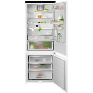 Electrolux 700, NoFrost, 376 л, высота 189 см - Интегрируемый холодильник ENP7TD75S