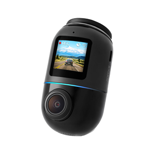 70mai X200 Dash Cam Omni 360° 64 GB, melna - Videoreģistrators X200-64