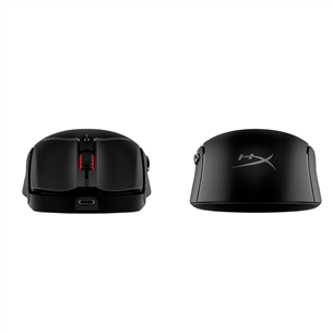HyperX Pulsefire Haste 2, melna - Bezvadu datorpele
