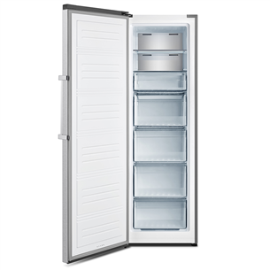 Hisense, 370 + 260 L, height 186 cm, inox - Cooler + Freezer